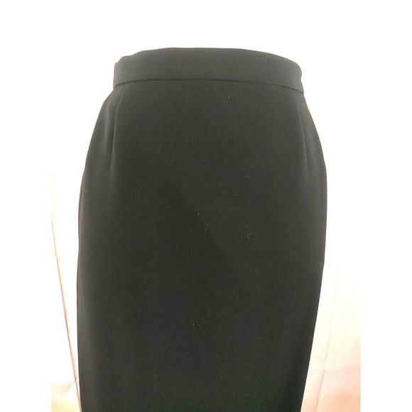 Kasper & Company Women's Skirt Size 10 Black A Line Career Business Church - Picture 5 of 6